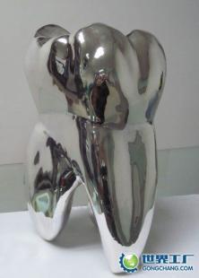 金属合金牙齿工艺品 科技与艺术的跨界融合