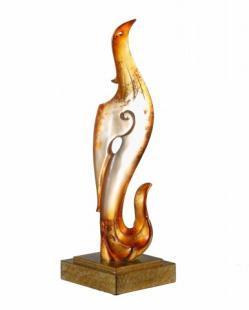 义乌家居摆件批发 金属工艺品中的凤凰摆设引领家居饰品潮流